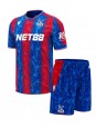 Crystal Palace Adam Wharton #20 Hjemmedraktsett Barn 2024-25 Korte ermer (+ bukser)